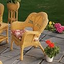 Vineyard Wicker Chair With Cushion