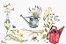 Herb Harvest - Fresh, Original Design on a Pure Cotton Kitchen Towel