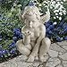 Curious Baby Angel Cherub Garden Statue Sculpture