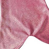 iEFiEL Girls 3pcs Swimmable Princess Mermaid Swimsuit Open Tail Hair Band (5-6, Ruched Top Pink)