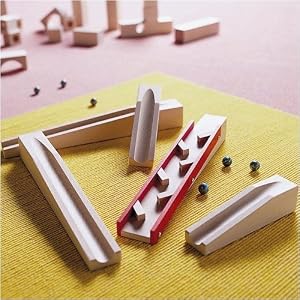 Sloped Tracks Ball Track Accessory Set by Haba