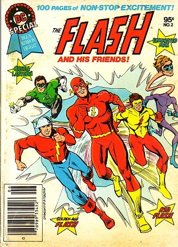  DC Special Blue Ribbon Digest, Vol 1 #2 - The FLASH and His Friends