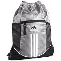 adidas 5123778 Alliance Sport Sackpack,Platinum,One Size