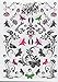 280 Temporary Tattoos - Butterfly & Henna Design - Style 1