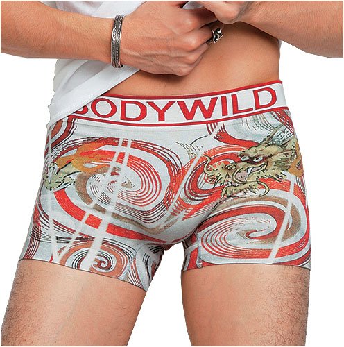 Cover image : グンゼ BODY WILD JAPANESE_STYLE 【龍】 ボクサーブリーフ 前閉じ　BWJ480S