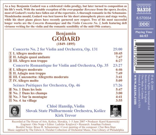 Godard: Violin Concerto No .2; Concerto Romantique; Scenes Poetiques under The Classical Store