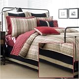 Review Nautica DRF90763MUNATW / Nautica Eastbourne Plaid Twin Bed Skirt