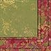 Caspari Set of 2 Marrakesh Paper Cocktail Napkin Package, Sage