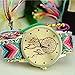 Meily Fashion Women's Dreamcatcher Braid Bracelet Watches (Green+Pink)
