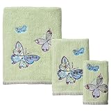 Sparkle Butterfly 3-pc. Towel Set