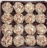 Bite-Size Dark Chocolate Marzipan Truffles 16 pcs