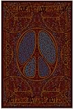 Peace Love 60's Tapestry 60x90 Inches
