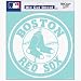 Boston Red Sox 8 x 8 Window Decal