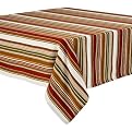 Home Stripe Tablecloth Multi 60x84"