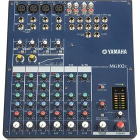 Yamaha MG102C Stereo Mixer (10 Inputs)