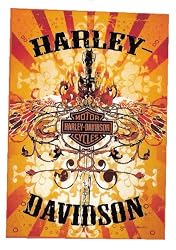 Harley Davidson Licensed Wings Garden Flag 12.5" X 18"