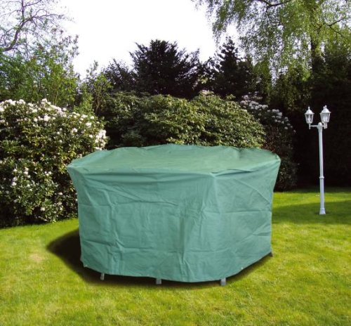 Schutzhülle Gartentisch bis 125cm Schutzhaube Tischgruppe Sitzgruppe