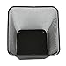 Aojia Rectangular Waste Bin,Steel Mesh,10.3 .3 .2h,Black Ly-9105b