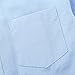 Bienzoe Classical Boy's School Uniform Long Sleeve Button Down Oxford Shirt