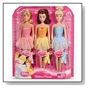 Disney Princess Ballerina Belle Sleeping Beauty Cinderella Dolls