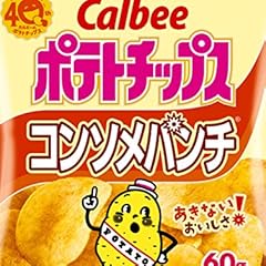 カルビー ポテトチップスコンソメパンチ 60g×12袋