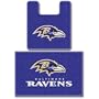 Baltimore Ravens Two Piece Bath Rug Set