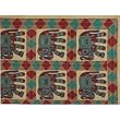 Bed Comforter Bedspread in Cotton India Block Printing (bcov491)