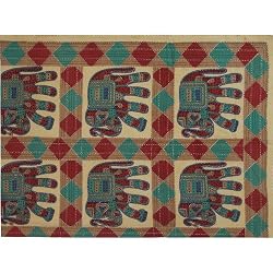 Bed Comforter Bedspread in Cotton India Block Printing (bcov491)