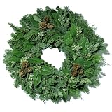 Mixed Holiday Traditional Wreath 25