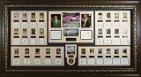 Masters Card Collage - Signed & Framed - Collage Display