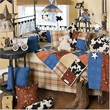 Glenna Jean Go West 4-Piece Crib Bedding Set
