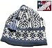 Snow Storm Hat-Natural/River Blue/True Blue