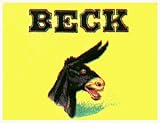 Beck - Donkey Logo on Yellow - Sticker / Decal