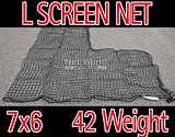 Baseball 7 x 6 Replacement L-Screen Net 36