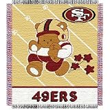 Northwest San Francisco 49ers Jacquard Baby Throw Blanket