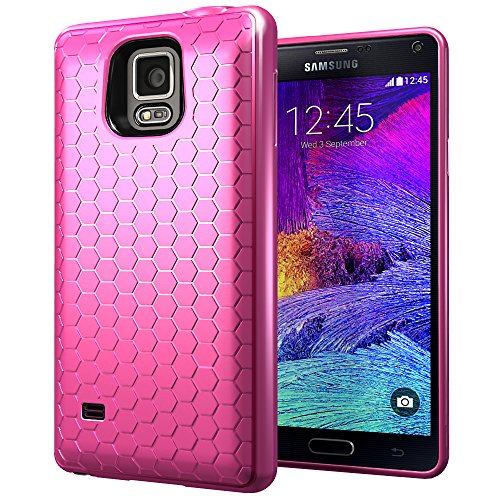 Samsung Galaxy Note 4 Extended Battery Case. Hyperion Samsung Galaxy Note 4 Extended Battery HoneyComb TPU Case / Cover (Fits Hyperion 8000mAh Extended Battery)) [2 Year No Hassle Warranty] (CASE ONLY. Does not include battery) **Hyperion Retail Pack