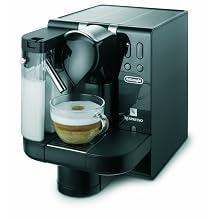 DeLonghi EN670.B Nespresso Lattissima Single-Serve Espresso Maker, Black