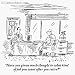 'Have you given much thought to what kind of job you want after you retire?' Cartoon print by Barbara Smaller, Published in The New Yorker on 1/16/2006