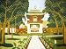 Vietnamese Embroidery - 20 x 26 Temple of Literature - EBB201