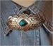 Large Sterling Silver Pin