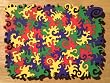 Small Four-color-map Wooden Jigsaw Puzzle