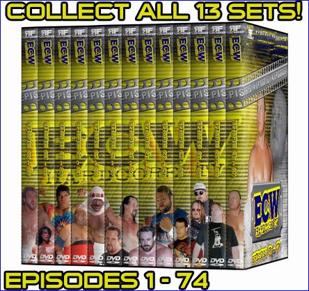 ECW Hardcore TV Complete Set Volume 1 DVD Set