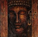Art Reproduction Oil Painting - Buddha Abstract 20 X 24 - Hand Painted Canvas Art