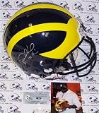 Desmond Howard Autographed/Hand Signed Michigan Wolverines Authentic Helmet