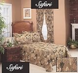 Safari Bedspread Set: Safari BS: Twin Set