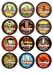 Brooklyn Beans Variety Pack Coffee K-Cups for Keurig Brewers, 40 Count