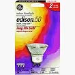 GE Lighting 16751 Q50GU10/FL/CD Quartz Halogen Flood Bulb