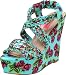 Betsey Johnson Women's Busta Wedge Sandal