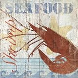 Seafood IV by Veronique Art Print Poster 12 x 12