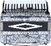 Musicians Gear SM-3448 34-Key 48-Bass Piano Accordion, Gray Pearl